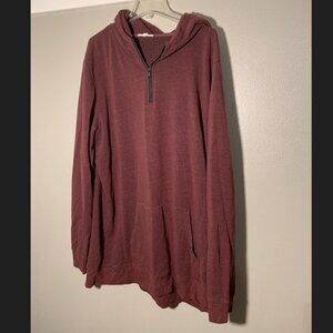 Threads 4 Thought maroon hoodie
